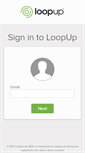Mobile Screenshot of my.loopup.com